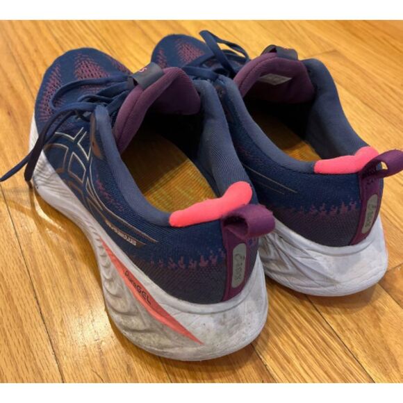 Asics GEL-CUMULUS 25 Deep Ocean/Lilac Hint size 10 - Picture 2 of 4